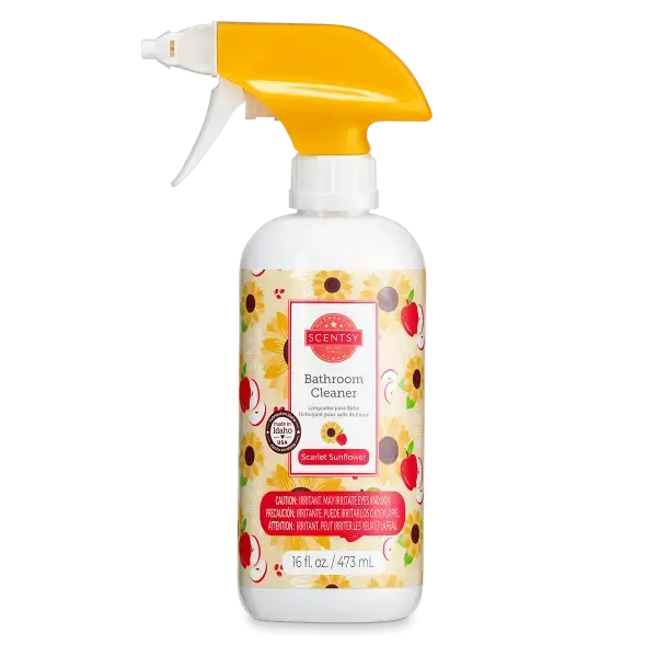 Scarlet Sunflower Bathroom Cleaner