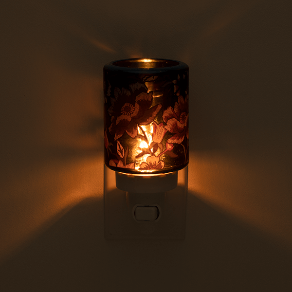 Midnight Floral Mini Warmer