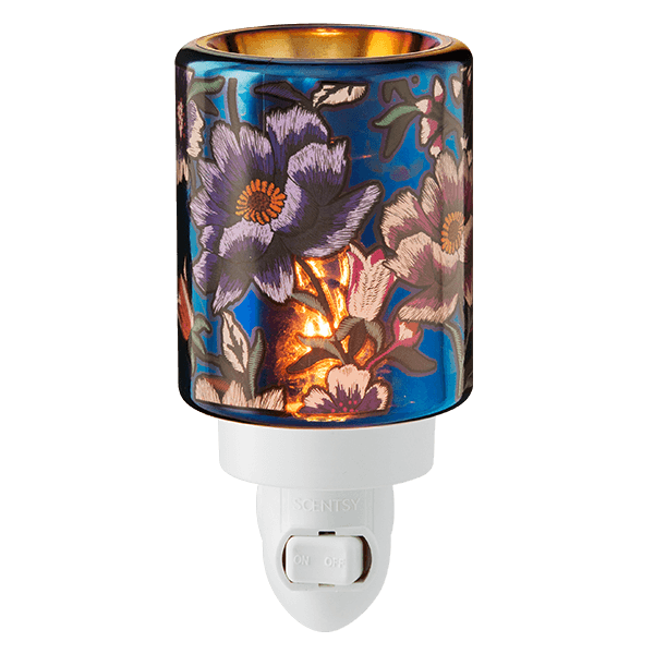 Midnight Floral Mini Warmer