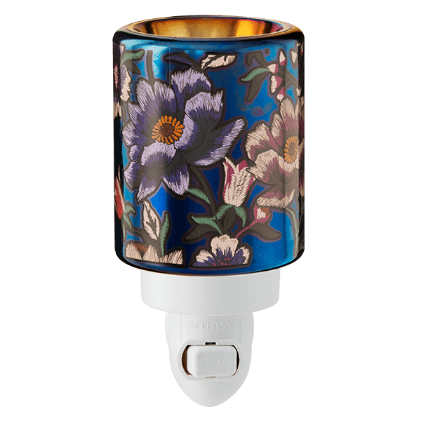 Midnight Floral Mini Warmer