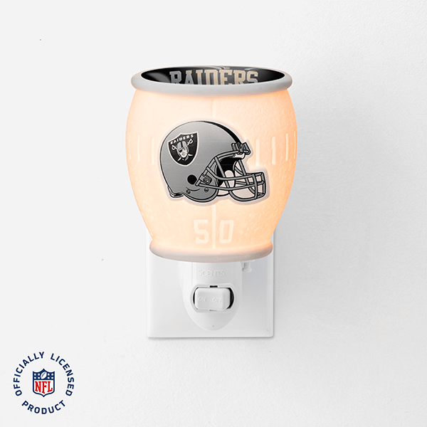 NFL Collection: Las Vegas Raiders – Scentsy Mini Warmer