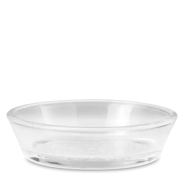 Straight Clear Glass Dish