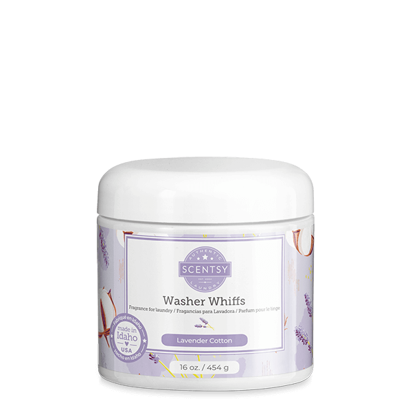 Lavender Cotton Washer Whiffs