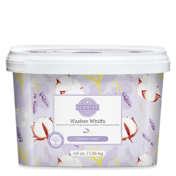 Lavender Cotton Washer Whiffs Tub