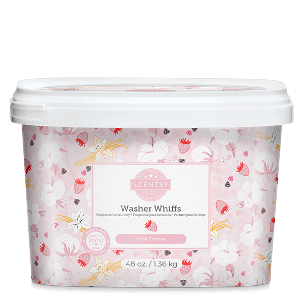 Pink Cotton Washer Whiffs Tub