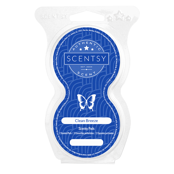 Clean Breeze Scentsy Pod Twin Pack