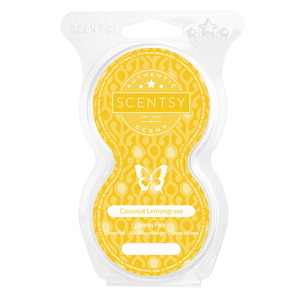 Coconut Lemongrass Scentsy Pod Twin Pack