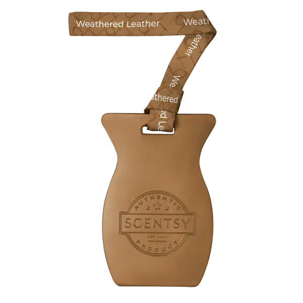 Weathered Leather Scentsy Car Bar