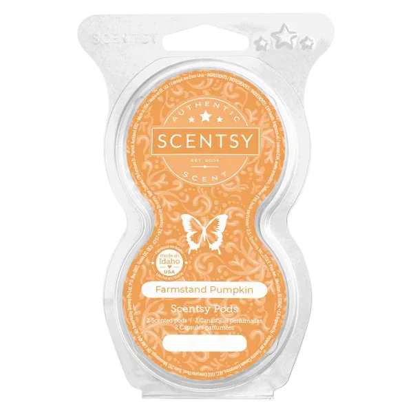 Farmstand Pumpkin Scentsy Pod Twin Pack