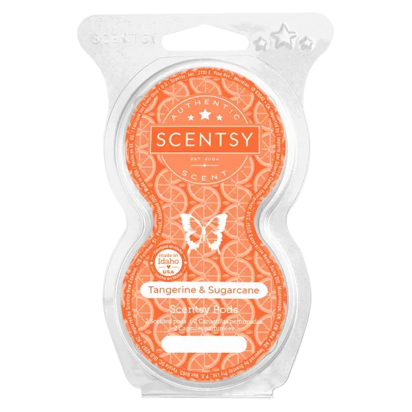 Tangerine & Sugarcane Scentsy Pod Twin Pack