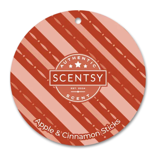 Apple & Cinnamon Sticks Scent Circle