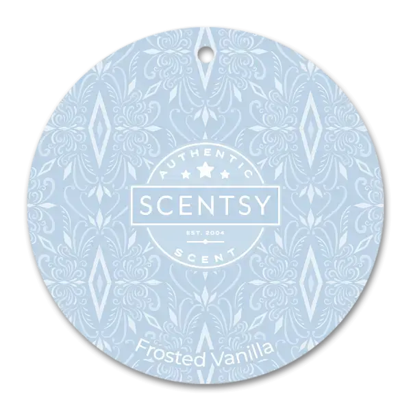 Frosted Vanilla Scent Circle