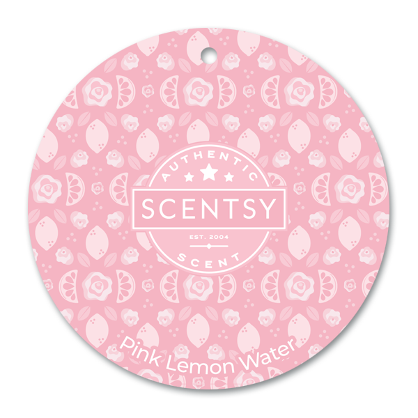 Pink Lemon Water Scent Circle