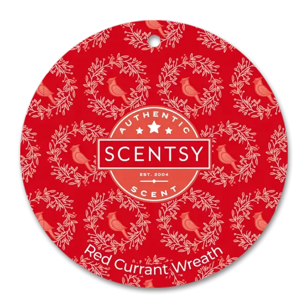 Red Currant Wreath Scent Circle