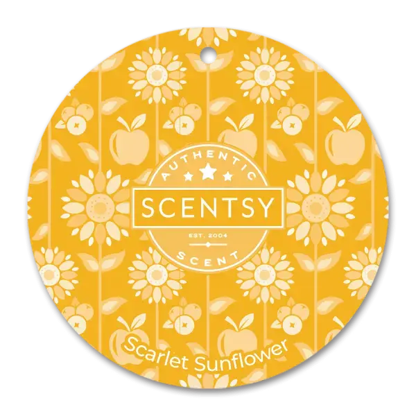 Scarlet Sunflower Scent Circle