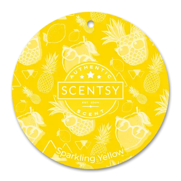 Sparkling Yellow Scent Circle