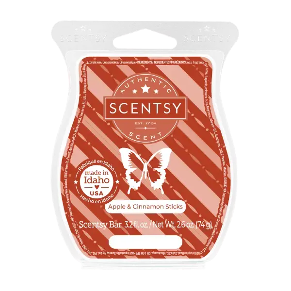 Apple & Cinnamon Sticks Scentsy Bar