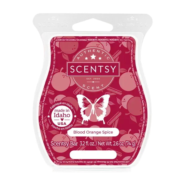 Blood Orange Spice Scentsy Bar