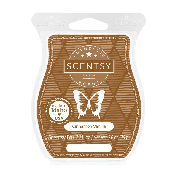 Cinnamon Vanilla Scentsy Bar