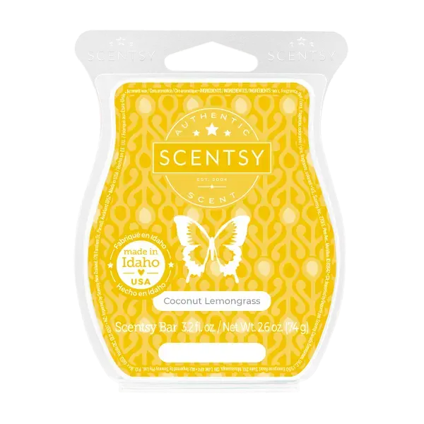 Coconut Lemongrass Scentsy Bar