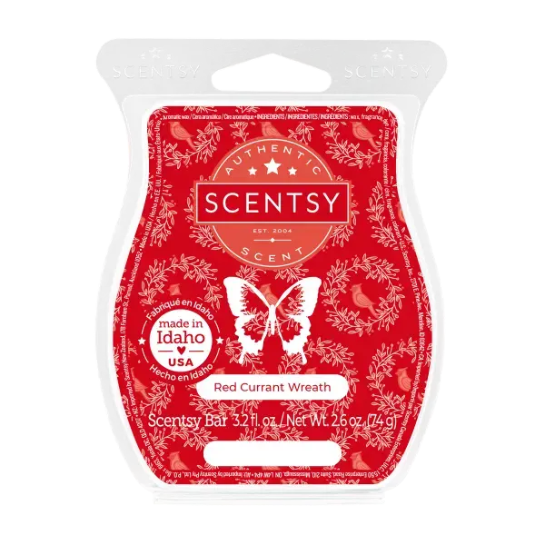 Red Currant Wreath Scentsy Bar