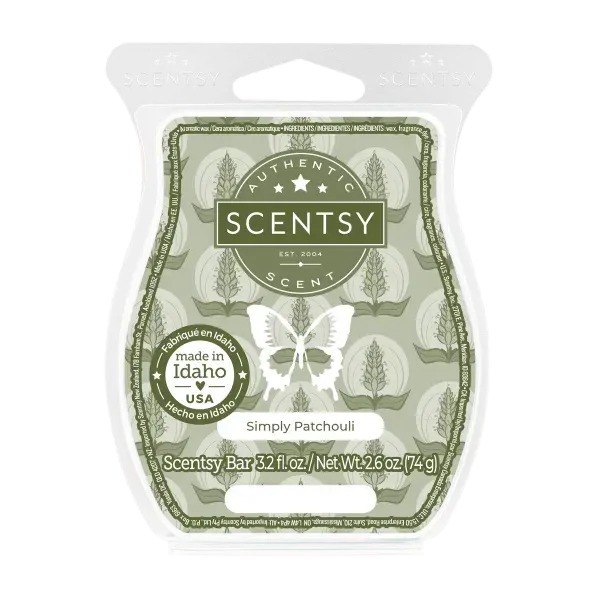 Simply Patchouli Scentsy Bar