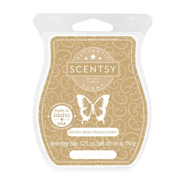 Vanilla Bean Buttercream Scentsy Bar