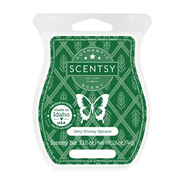 Very Snowy Spruce Scentsy Bar