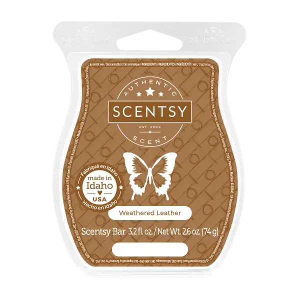 Weathered Leather Scentsy Bar