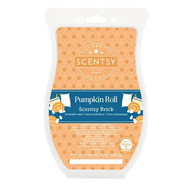 Pumpkin Roll Scentsy Brick